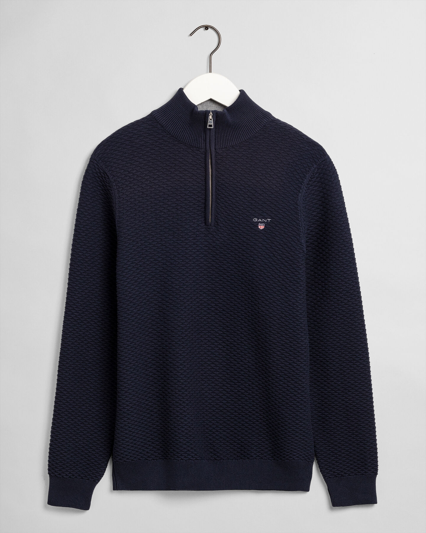 Triangle Texture ‑puolivetoketjuneulepusero