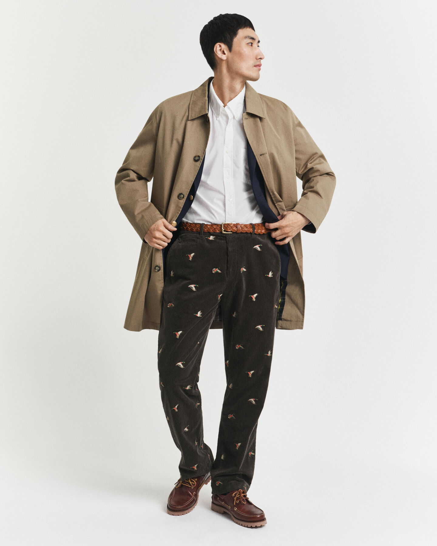 Relaxed fit ‑mitoitettu Heritage Poplin -paita
