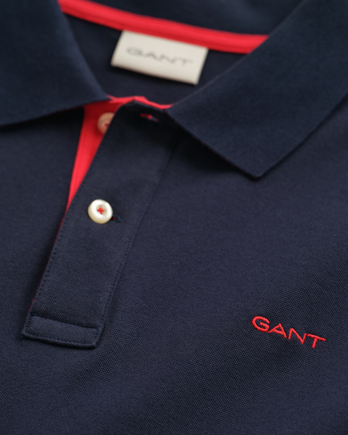 Contrast Piqué Rugger