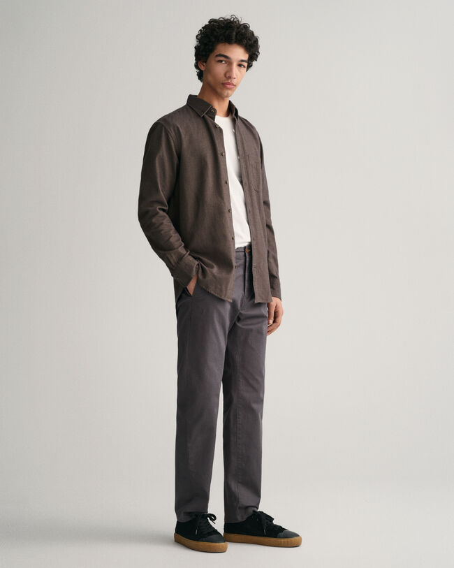 Regular fit ‑mitoitettu kalanruotokuvioinen flanellipaita