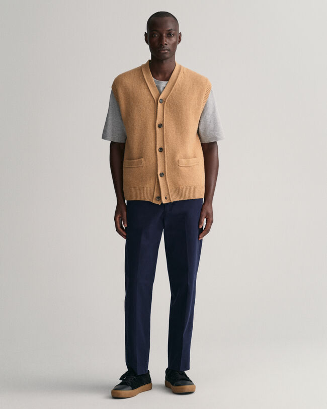 Pehmeäpintaiset puuvillahousut