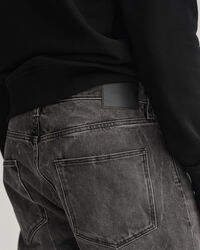 Slim fit ‑mitoitetut Hayes Vintage Wash Denim ‑farkut