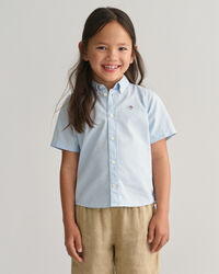 Kids-malliston lyhythihainen oxford-paita