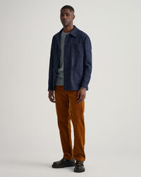 Meleerattu Neps-neulepusero, pyöreä pääntie