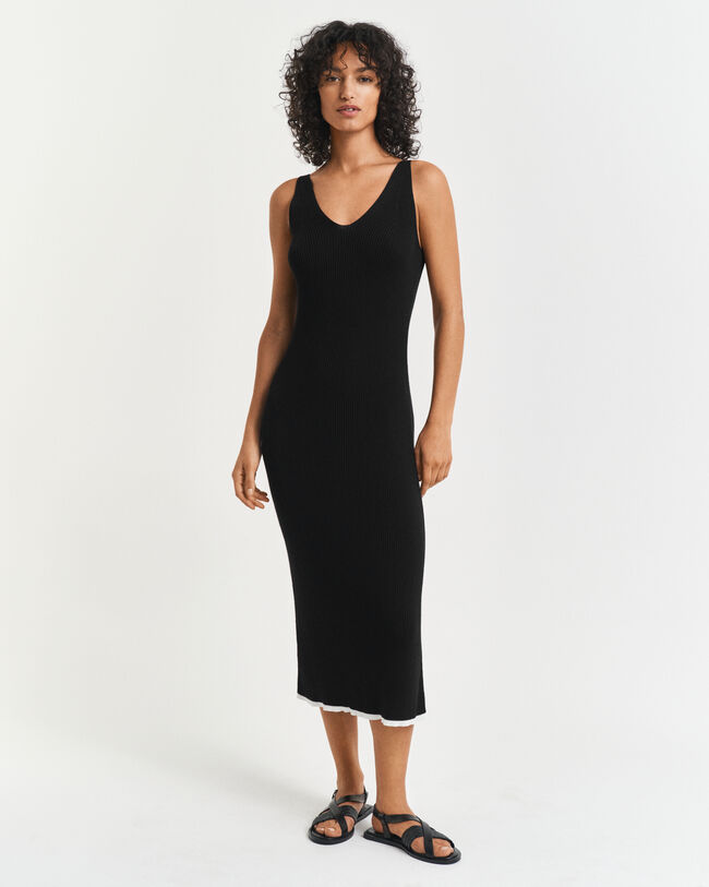 Olkainmekko joustinneuletta