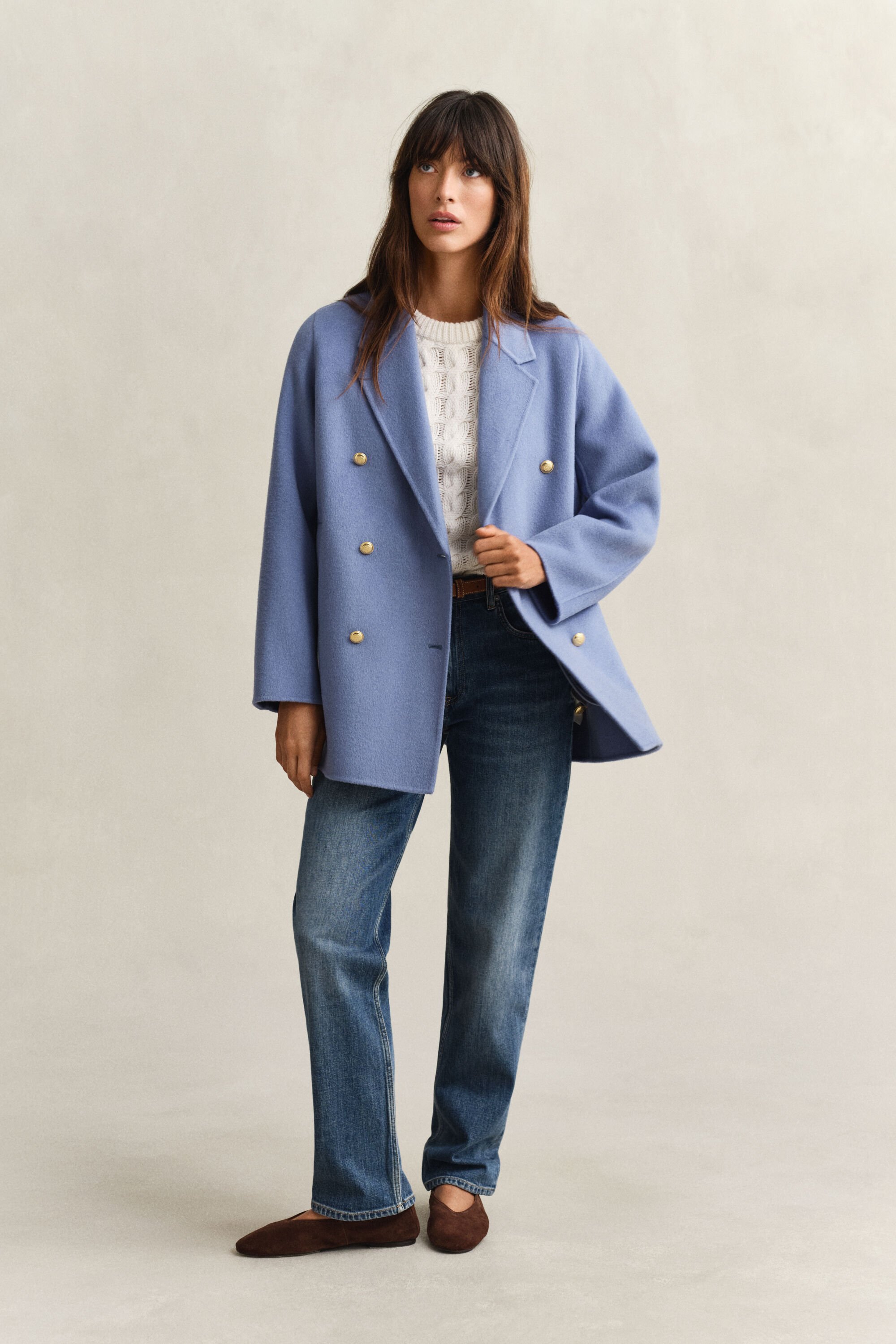 Käsin tikattu kansitakki