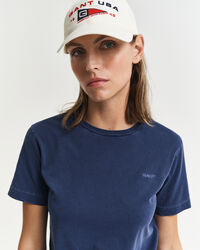 Sunfaded-t‑paita, jossa pyöreä pääntie