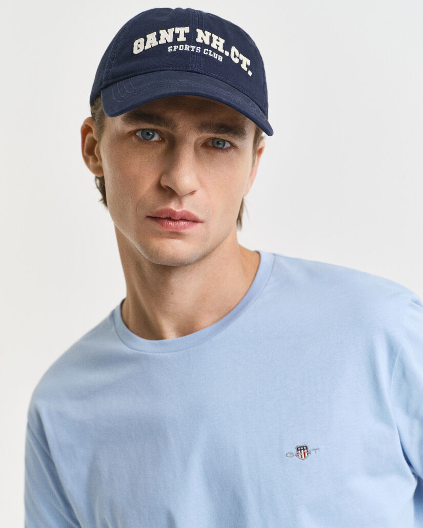 Regular fit ‑mitoitettu Shield-t‑paita