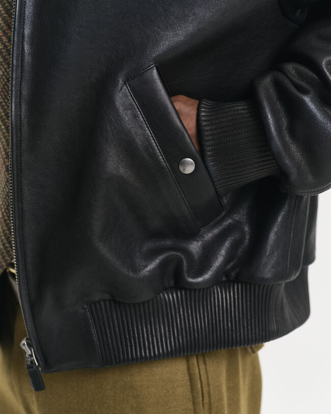 Harrington‑nahkatakki