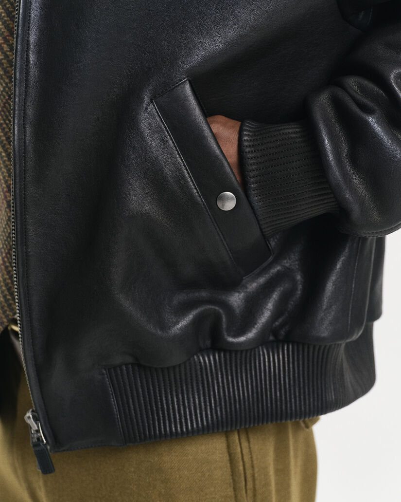 Harrington‑nahkatakki