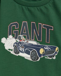 Baby Boy ‑malliston pitk&auml;hihainen Driving Dog ‑t‑paita