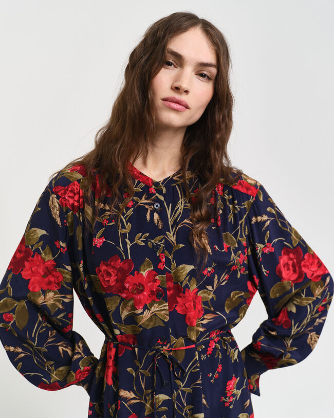 Ruusukuvioinen printtimekko