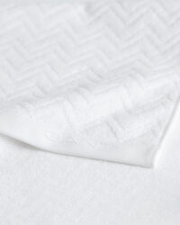 Kalanruotokuvioinen jacquard-pyyhe (50 cm x 70 cm)