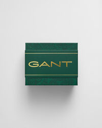 Ruudulliset ja pilkulliset sukat lahjapakkauksessa (2 paria)