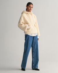 Nukkapintainen fleecehuppari