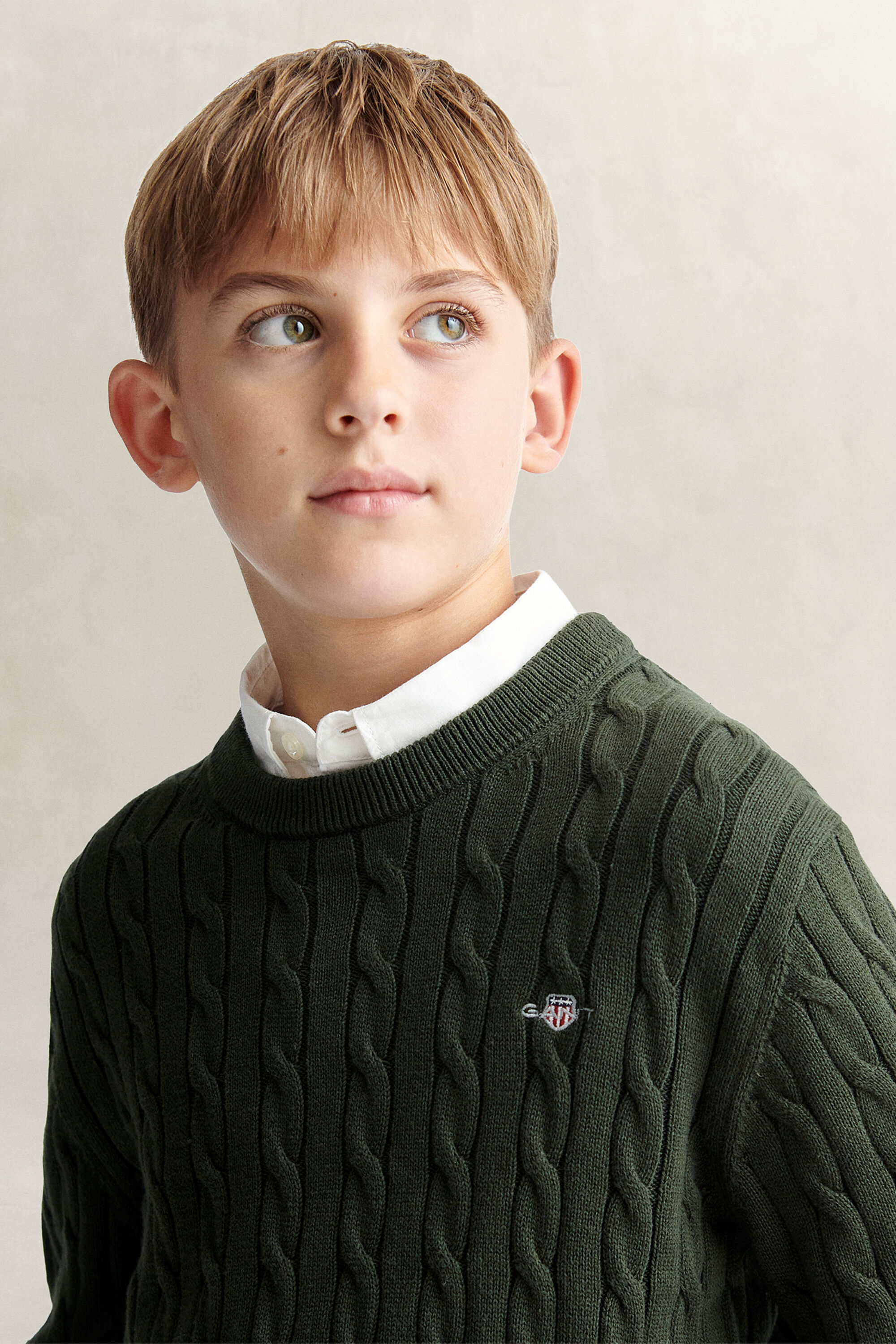Teen Boys ‑malliston Shield-neulepusero