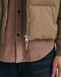 Flanellikankainen Puffer-takki