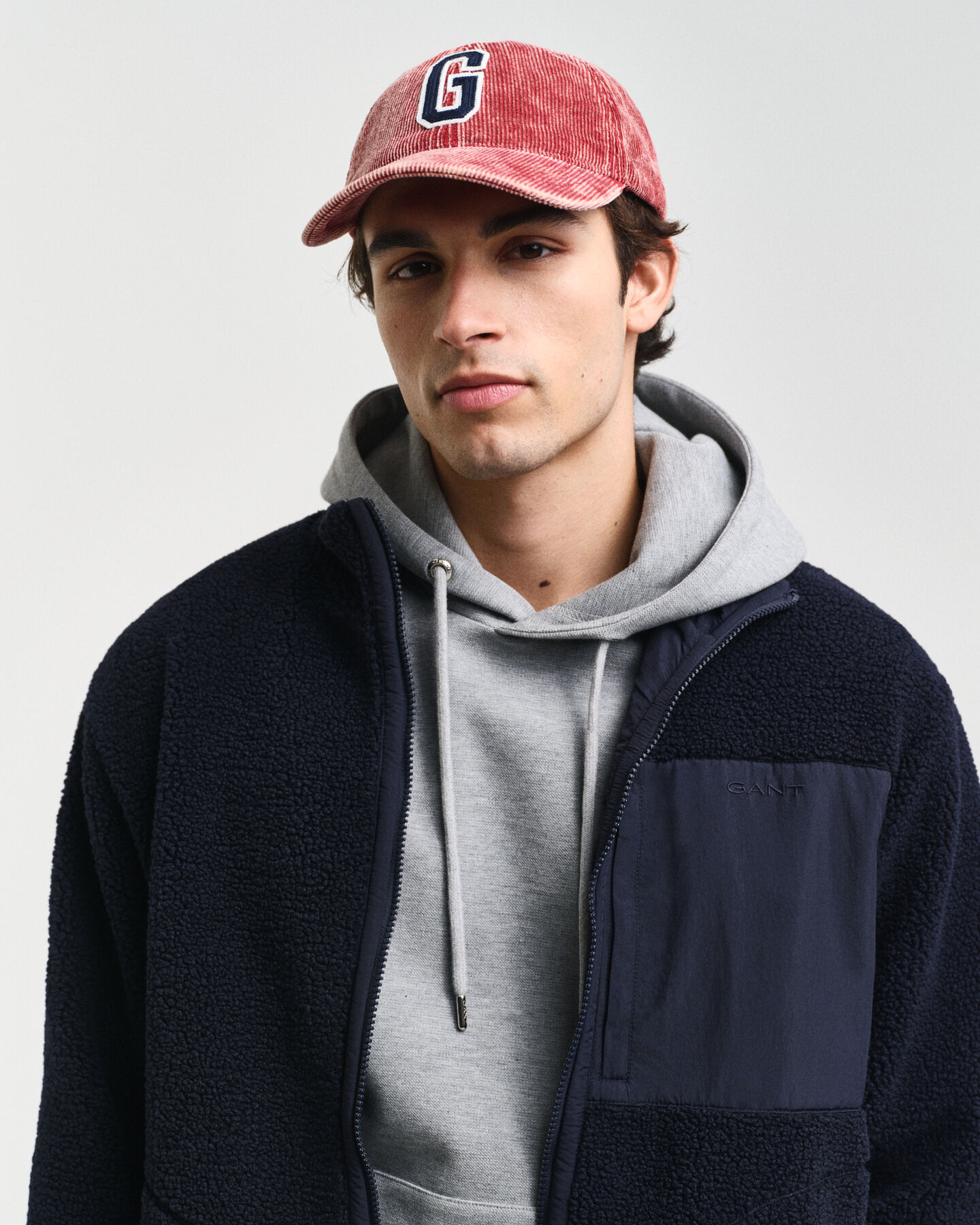 Vetoketjullinen fleece-kääntötakki