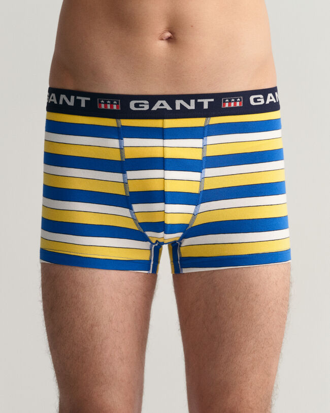 Raidalliset Retro Shield ‑bokserit (3 kpl)