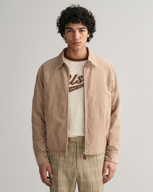 Vakosamettinen Windcheater-takki