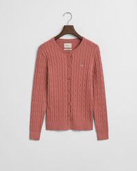 Joustopuuvillainen Shield-palmikkoneuletakki