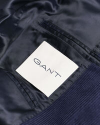 Regular fit ‑mitoitettu vakosamettibleiseri