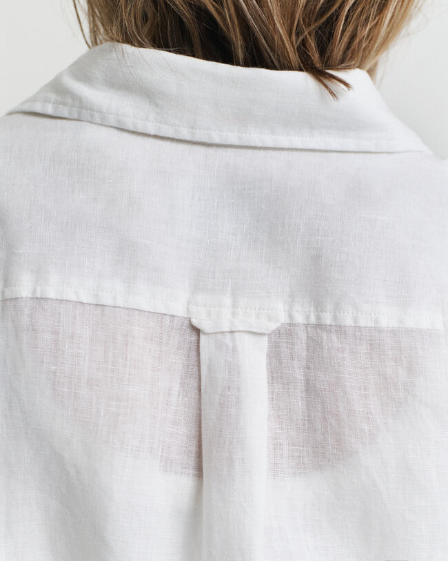 Pellavapaitamekko ja vyö