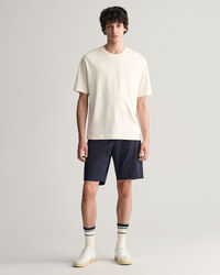 Relaxed fit ‑mitoitetu tvillishortsit