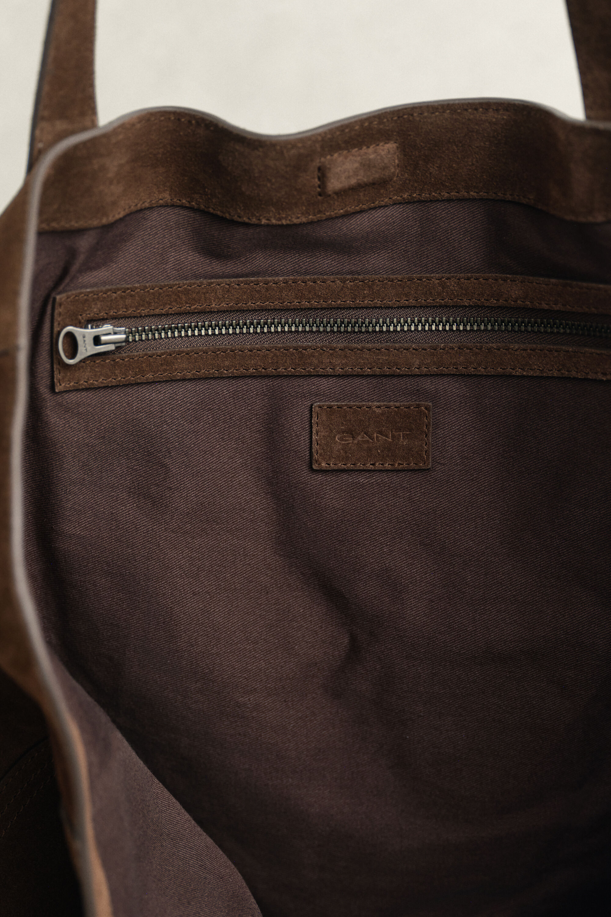 Mokkanahkainen ostoskassi