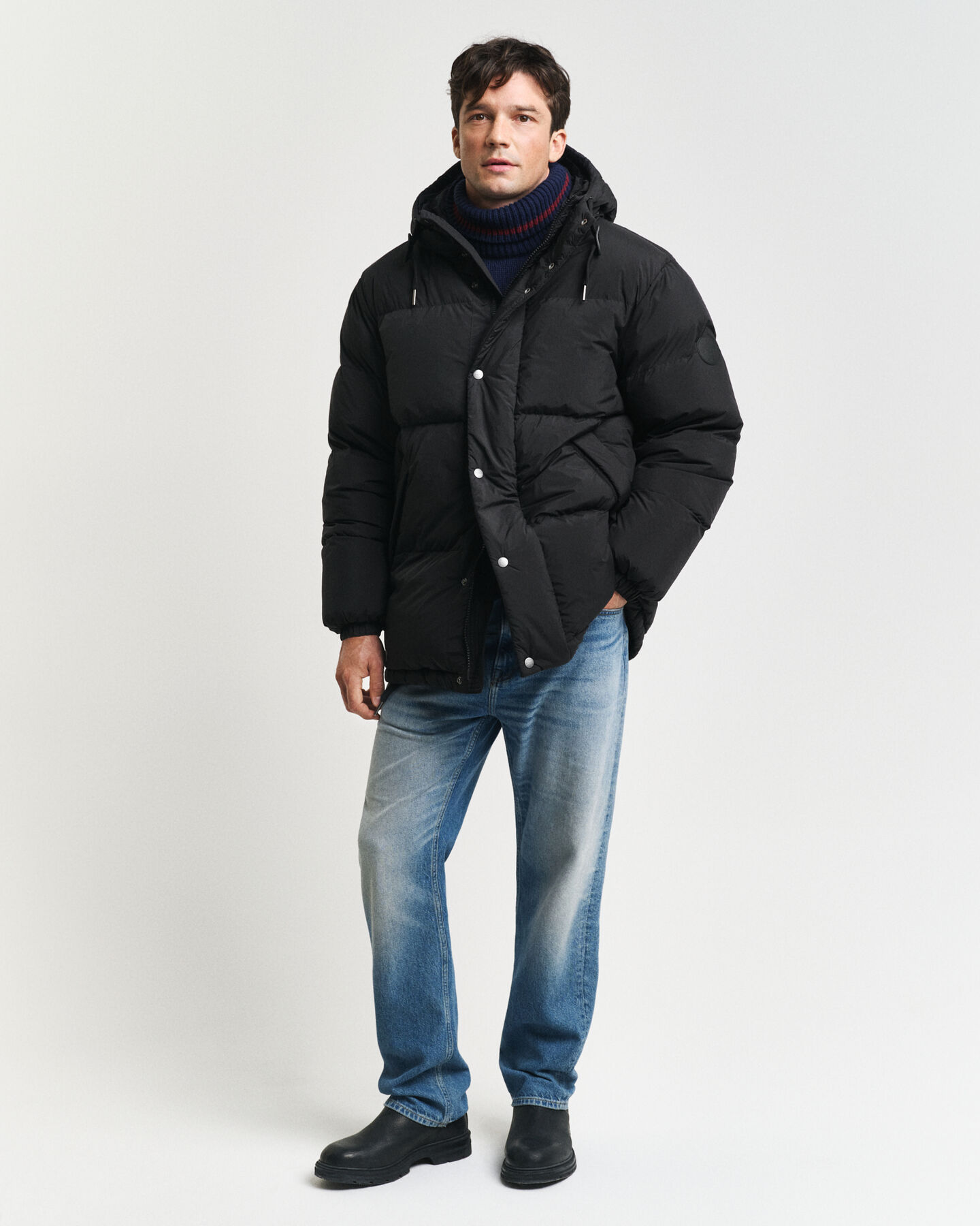 Untuvalla topattu talvitakki