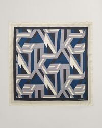 Printtikuvioitu Letters-silkkihuivi