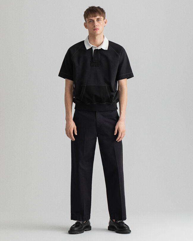 Lyhythihainen Rugger-collegepaita