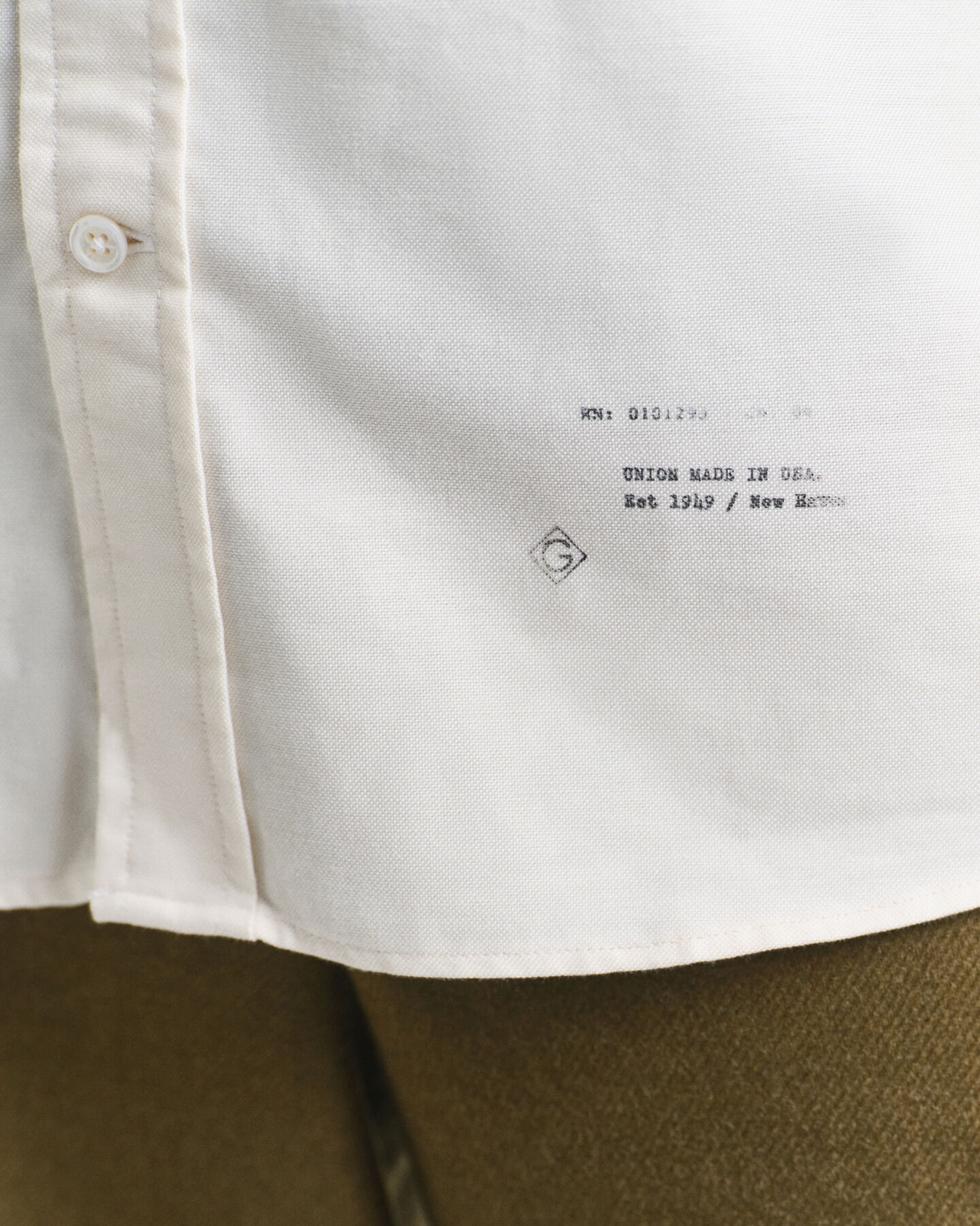 Relaxed fit ‑mitoitettu US Oxford -paita