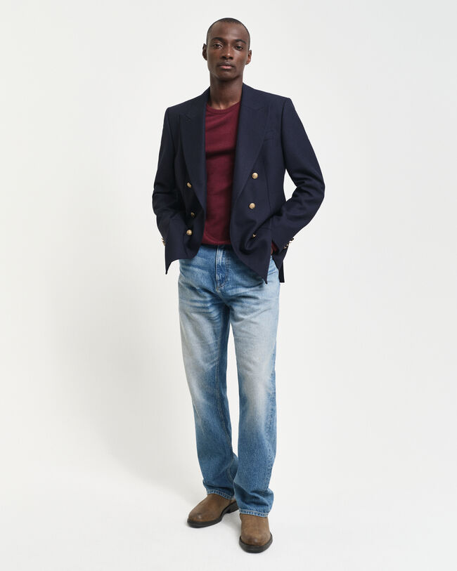 Ohut merinovillaneule, py&ouml;re&auml; p&auml;&auml;ntie