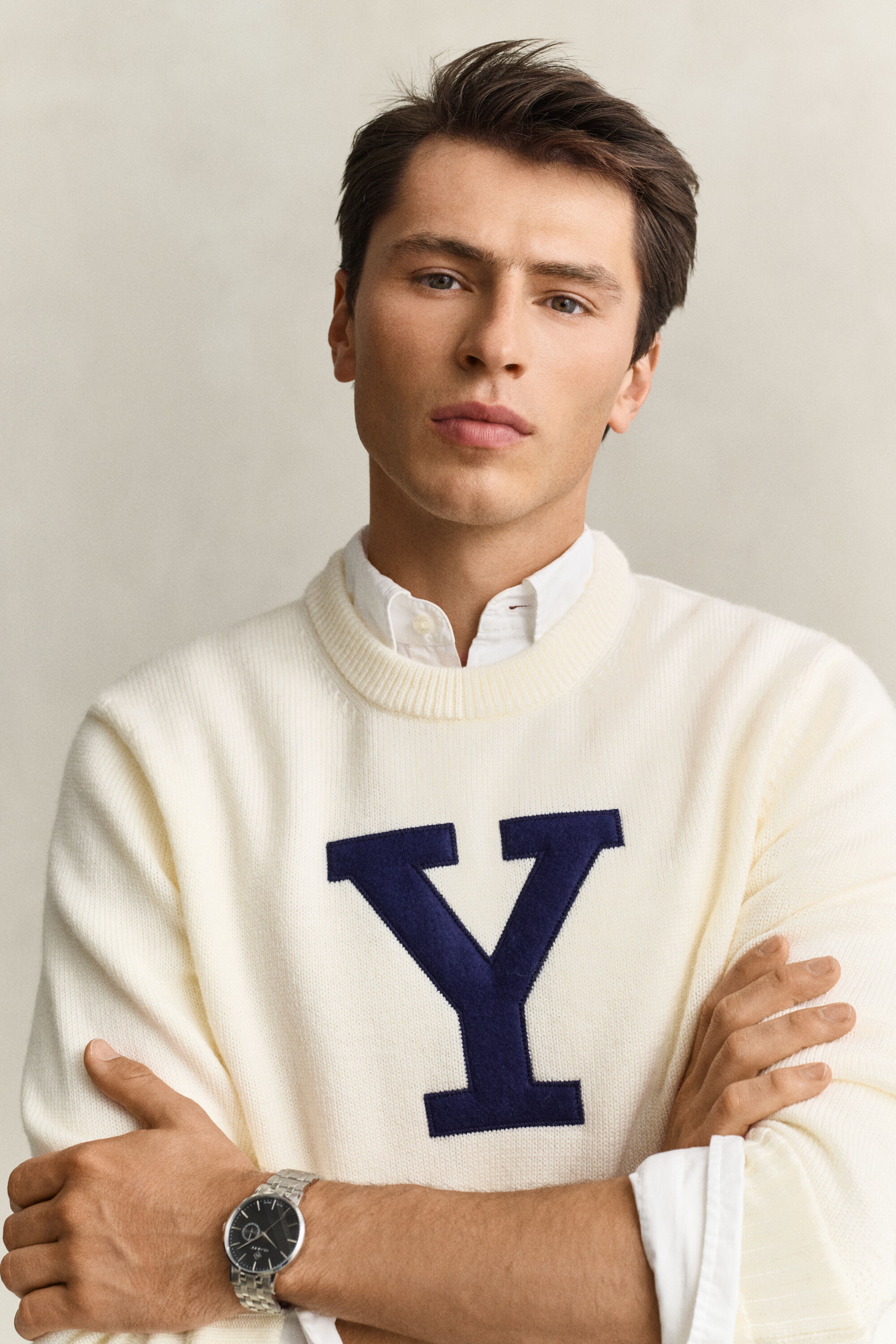 Gant x Yale-merinovillapusero