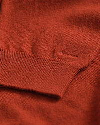 Ohut lampaanvillaneule, pyöreä pääntie