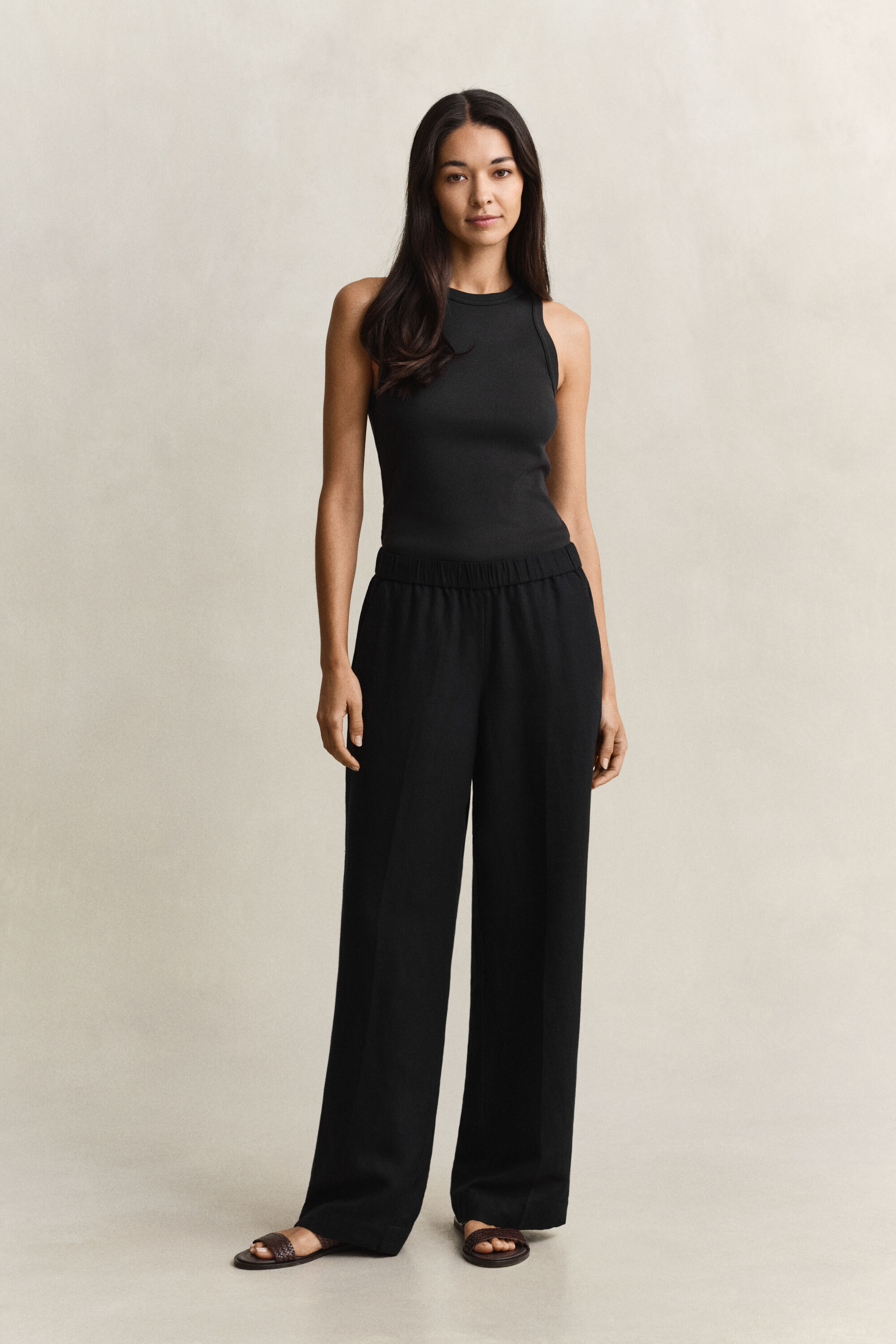 Pellavasekoitehousut