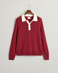 Rugger-paita mohairista ja puuvillasta