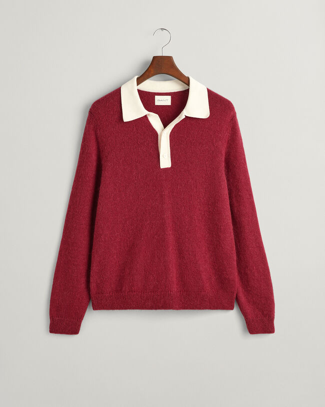 Rugger-paita mohairista ja puuvillasta