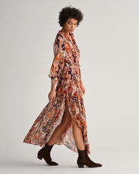 Paisley Flounce ‑maksimekko