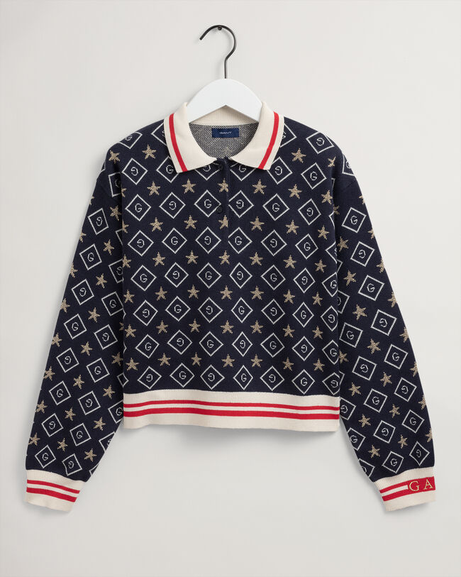 Teen Girls ‑malliston Icon Stars ‑neulepaita