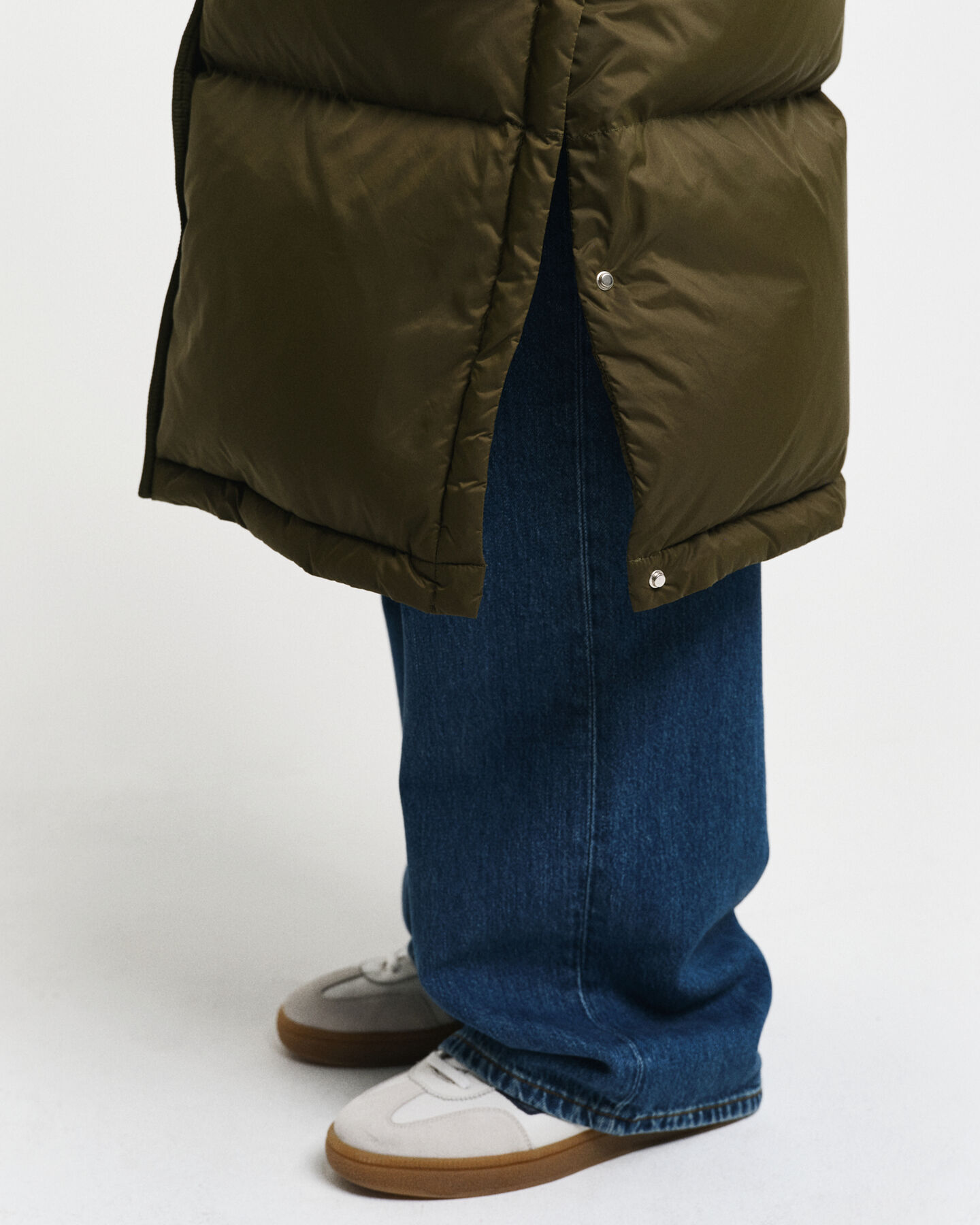 Kokopitkä untuvatakki