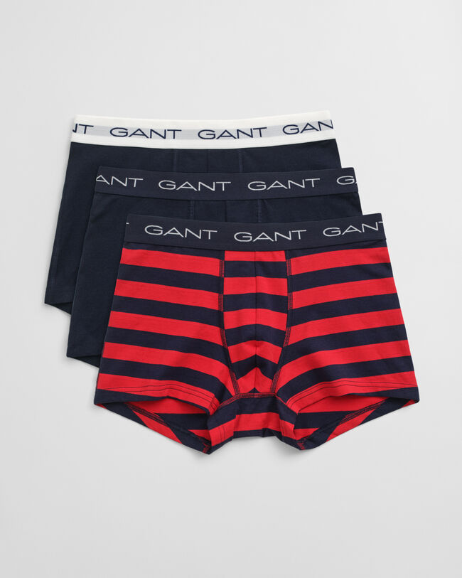 Raidalliset bokserit (3 kpl)