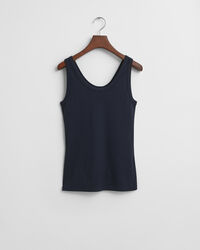 Slim fit ‑mitoitettu joustinneuletoppi