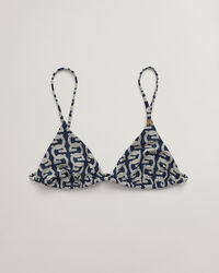 G Patterned Triangle Top