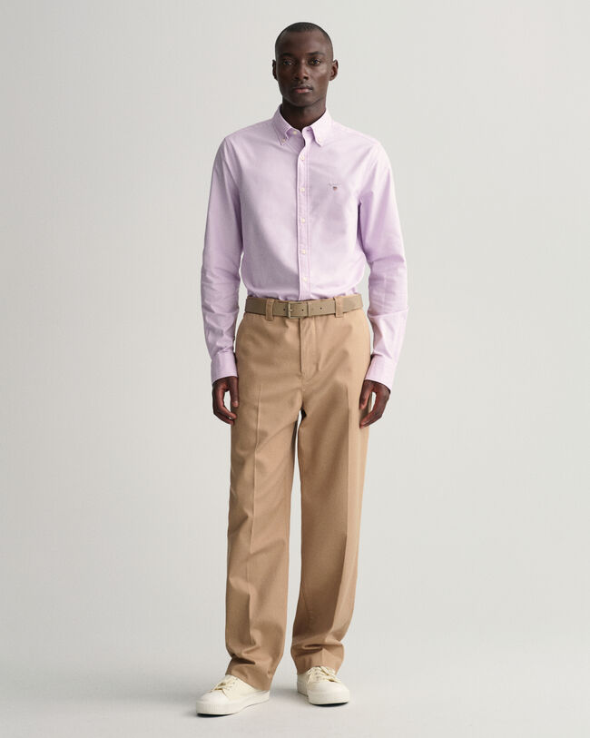 Slim fit ‑mitoitettu oxford-paita