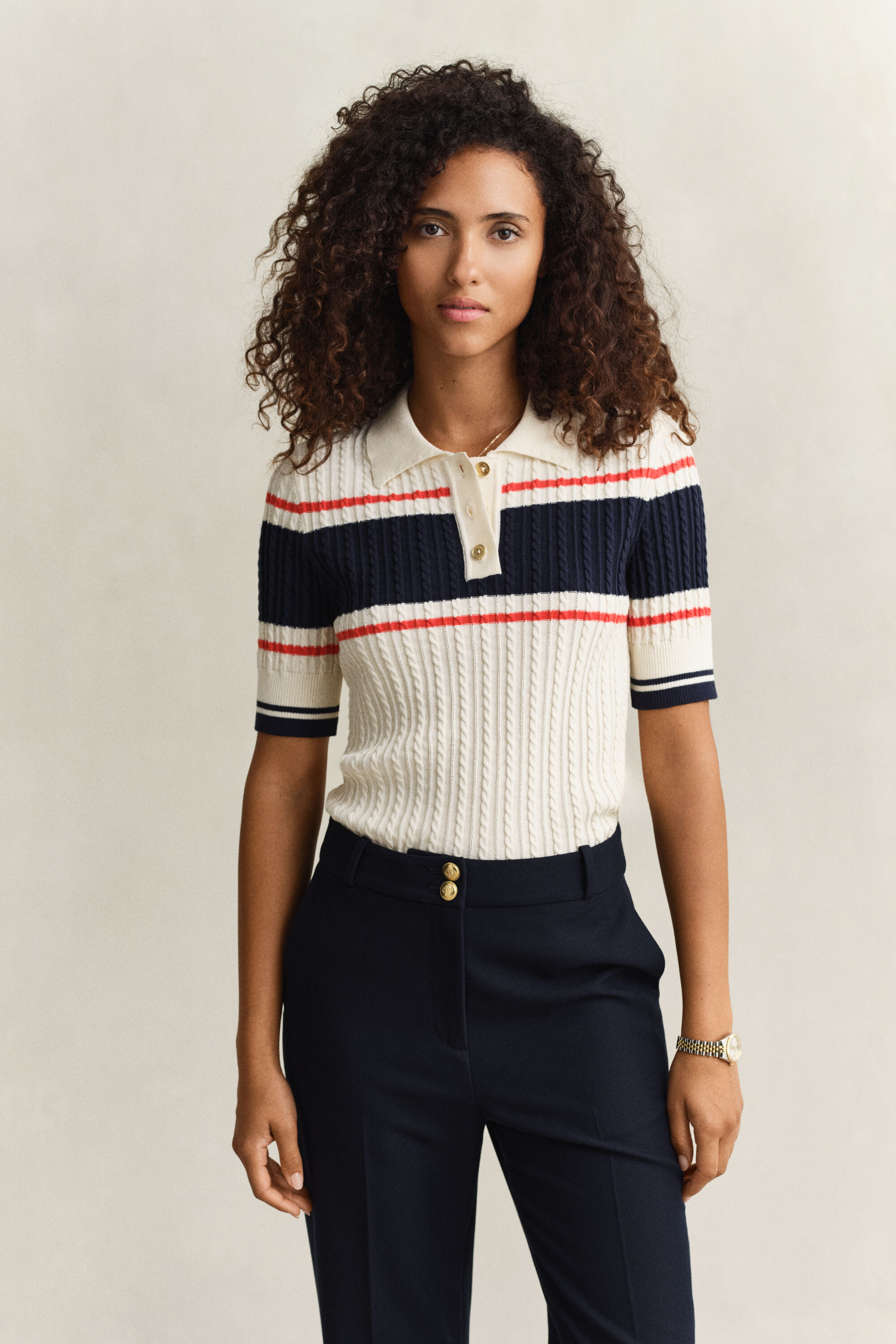 Lyhythihainen rugbypaita puuvillaa