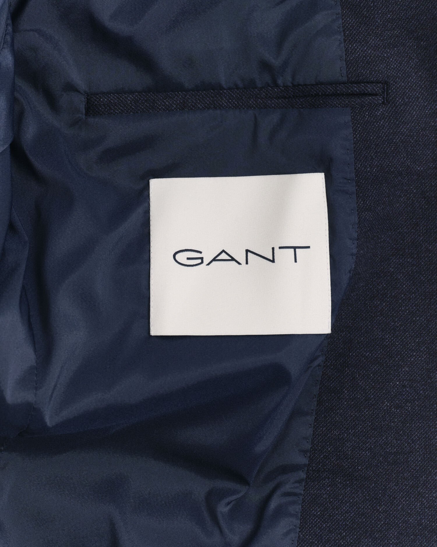 Slim fit ‑mitoitettu kaksivärinen jerseykankainen pikeebleiseri