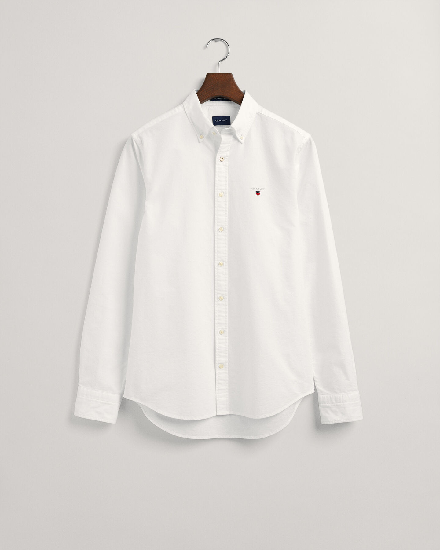 Slim fit ‑mitoitettu oxford-paita