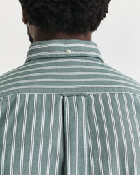 Regular fit ‑mitoitettu raidallinen Archive-popliinipaita